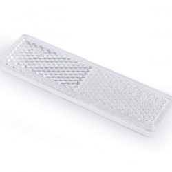 REFLECTOR STICK ON - CLEAR 85MM X 22MM