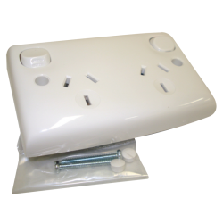DOUBLE POWER POINT DOUBLE POLE 25D - WHITE