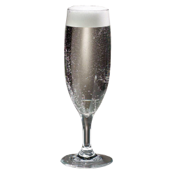 POLY SAFE SPARKLING FLUTE GLASS 180ML