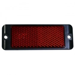 REFLECTOR RED 85X31 SCREW BASE TWIN PK