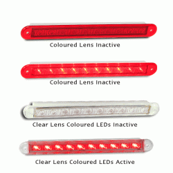 STOP/TAIL LAMP- WITH CLEAR LENS