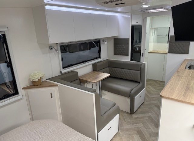 2026 Essential Caravans 20′ A-Class 200M Cafe full
