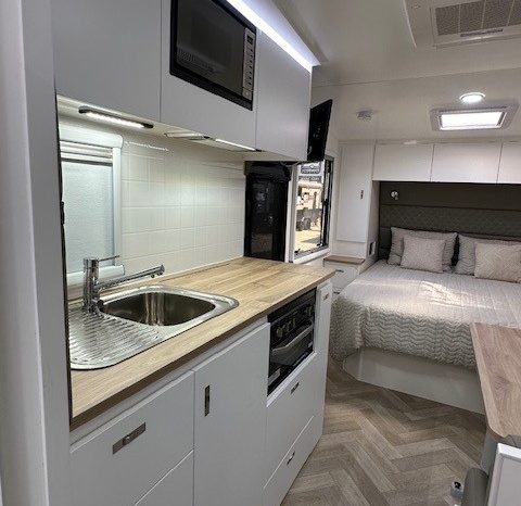 2026 Essential Caravans A-Class Family 20’6″ Design 206M- 2 Bunks full
