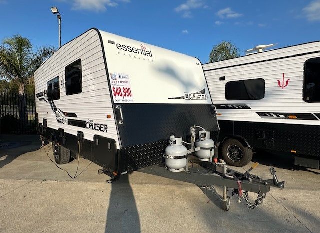 2021 Essential Caravans Cruiser 18’8″ Cafe & Single Beds full