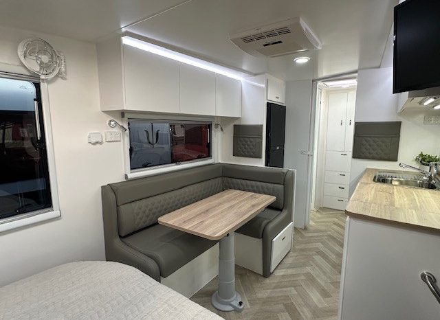 2026 Essential Caravans A-Class Family 20’6″ Design 206M- 2 Bunks full