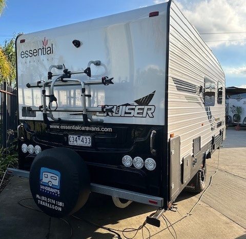 2021 Essential Caravans Cruiser 18’8″ Cafe & Single Beds full