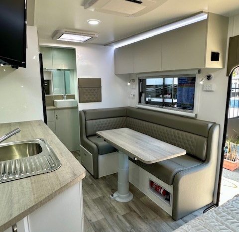 2026 Essential Caravans 17’4″ Ranger Semi Off Road Design 174MD-1 L-shape full