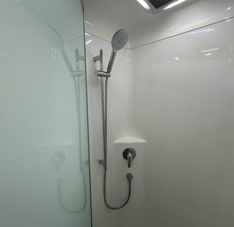 2026 Essential Caravans A-Class 19’6″ Design 196RD Cafe- Single Beds full