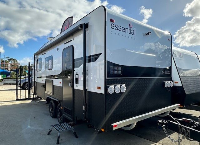 2026 Essential Caravans A-Class 19’6″ Design 196RD Cafe- Single Beds full