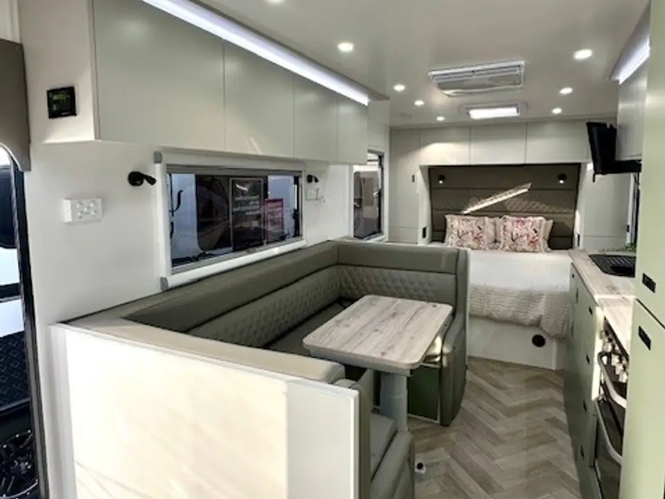 Interior of the Cruiser 210RD looking towards the rear